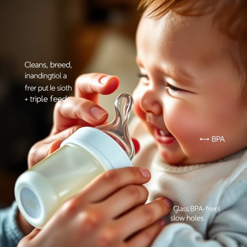 glass bottles in action