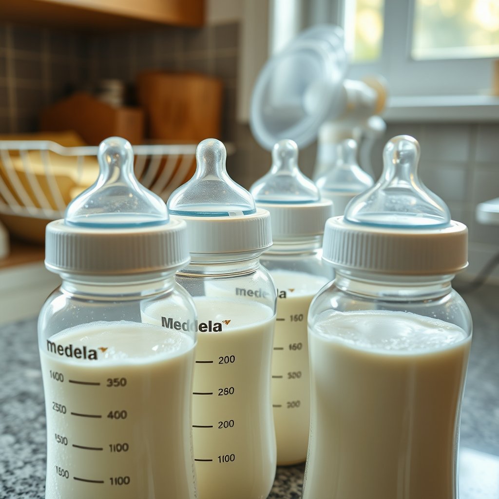 breast milk in action