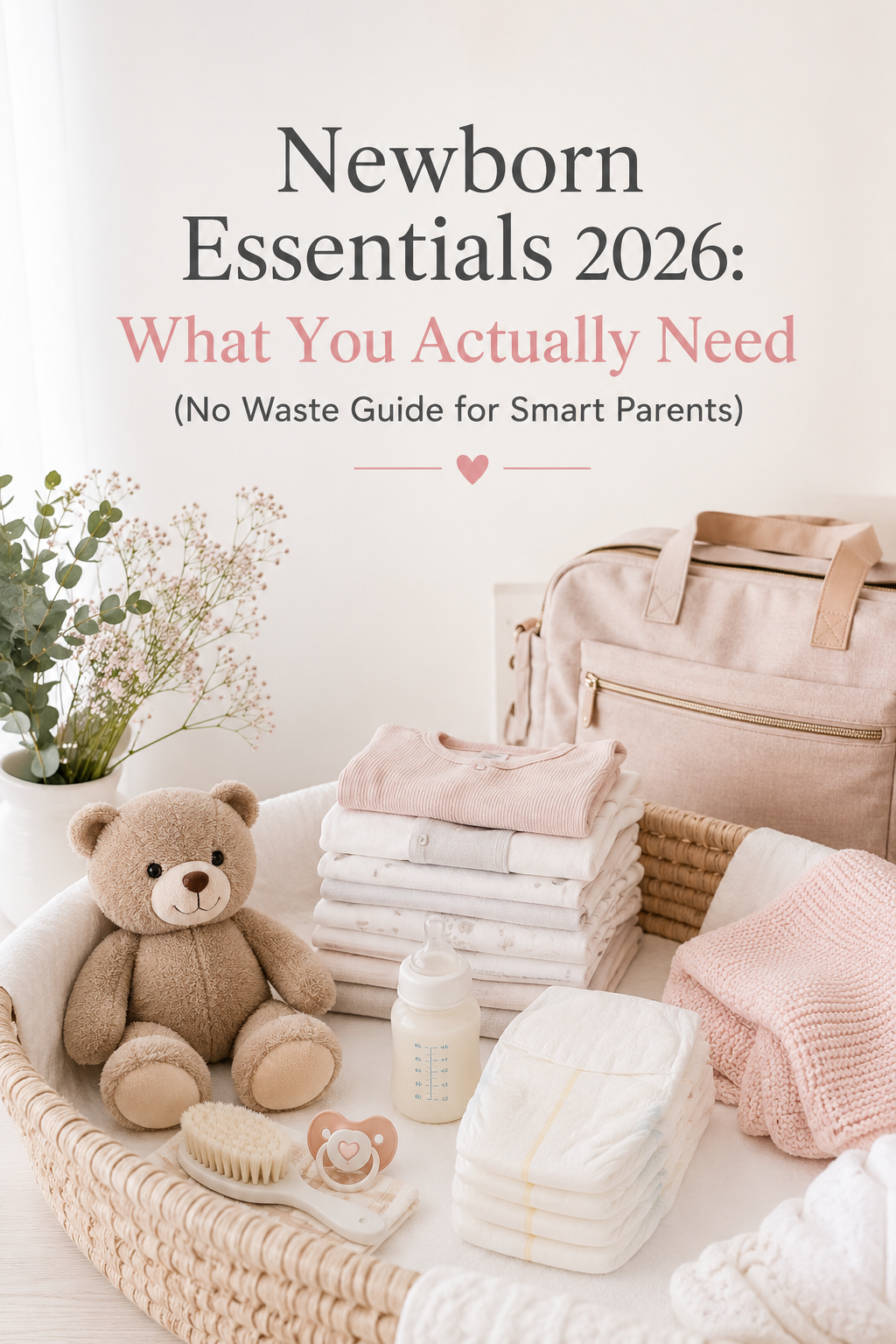 Newborn Essentials 2026: What You Actually Need (No Waste Guide for Smart Parents)