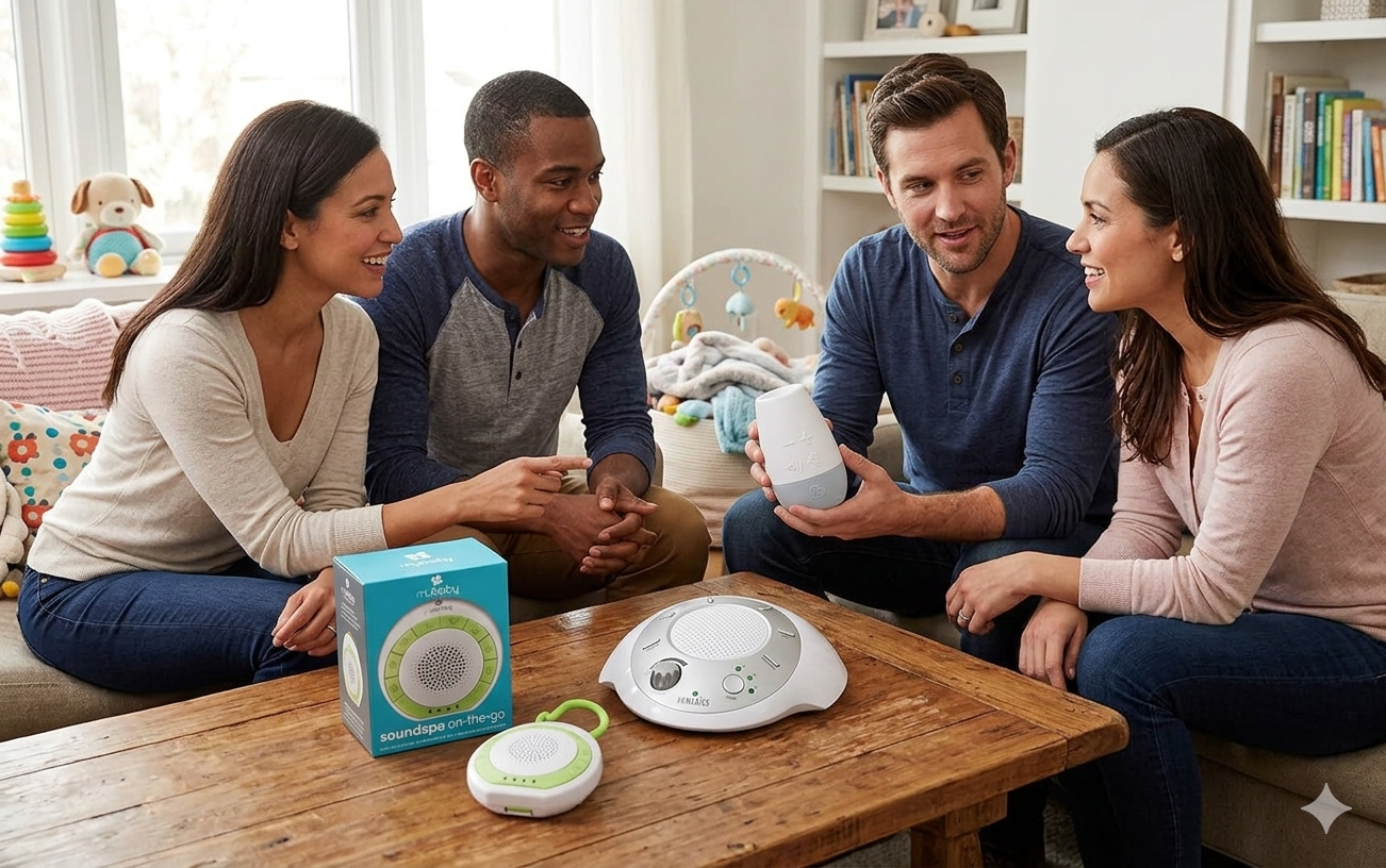 White Noise Machines Comparison 2026: Portable Relaxing Soothing Charging Auto-Off vs myBaby Sound Machine vs Munchkin Sleep Soother (2026 Guide)