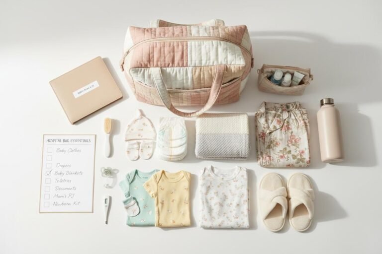 👜 The ONLY Hospital Bag Checklist You NEED (2026): Must-Have Essentials for Smart Moms
