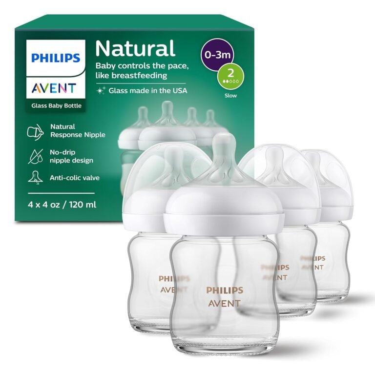 Philips Avent Natural Response Glass Baby Bottle (SCY910/04) – Honest Review from Real American & European Parents